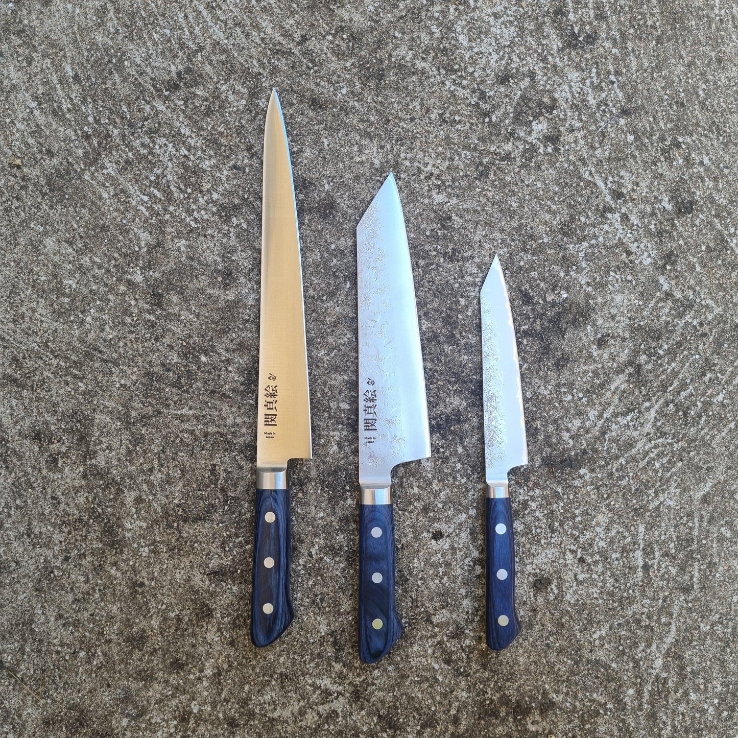 Seki Mae - Sky series | 3 knives set - Japaneseknivesau