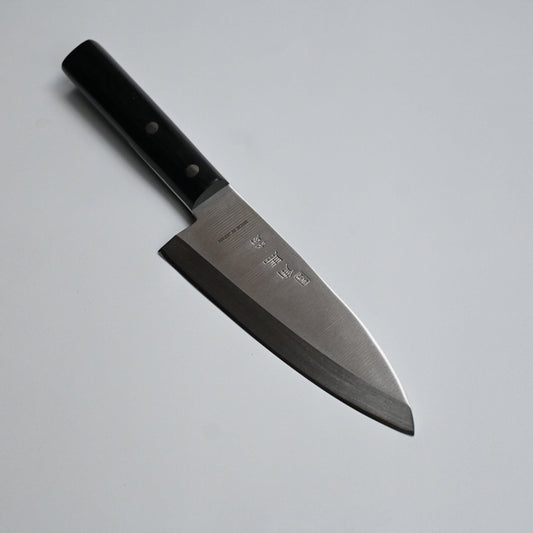 Shimomura Tsunouma - Deba, 150 mm | MoV steel - Japaneseknivesau