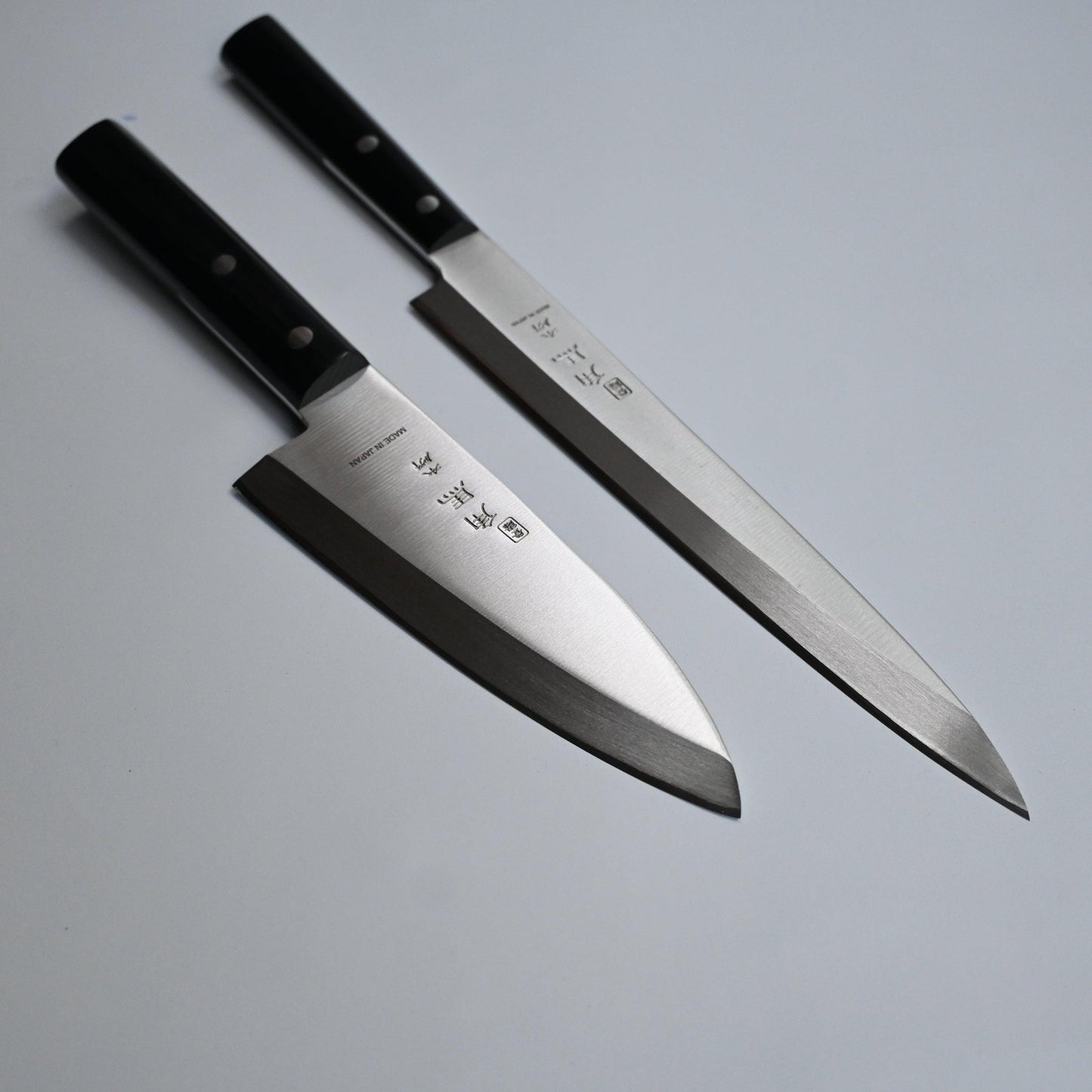 Shimomura Sushi set - 2 knives - Japaneseknivesau