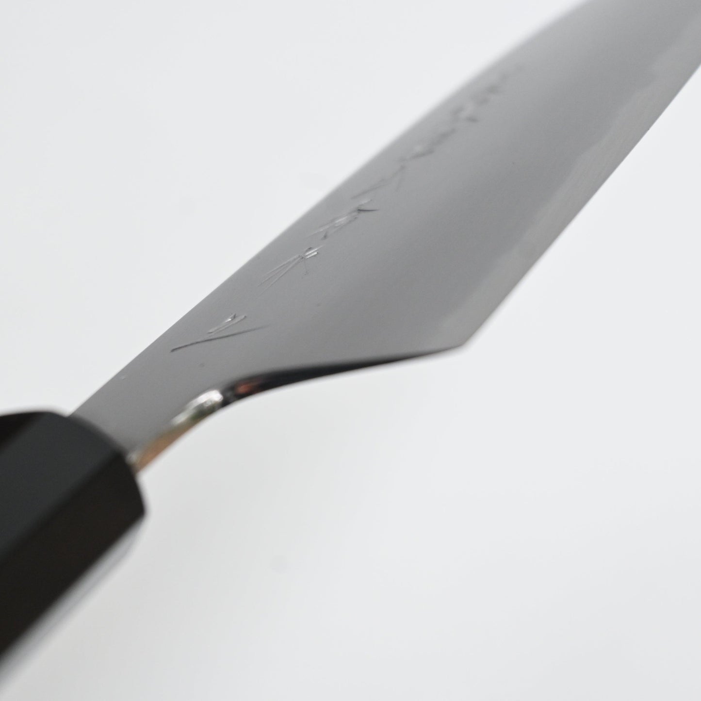 Minonokuni Yamahide - Santoku, 180 mm | Shirogami Kasumi White Steel No2 - Japaneseknivesau