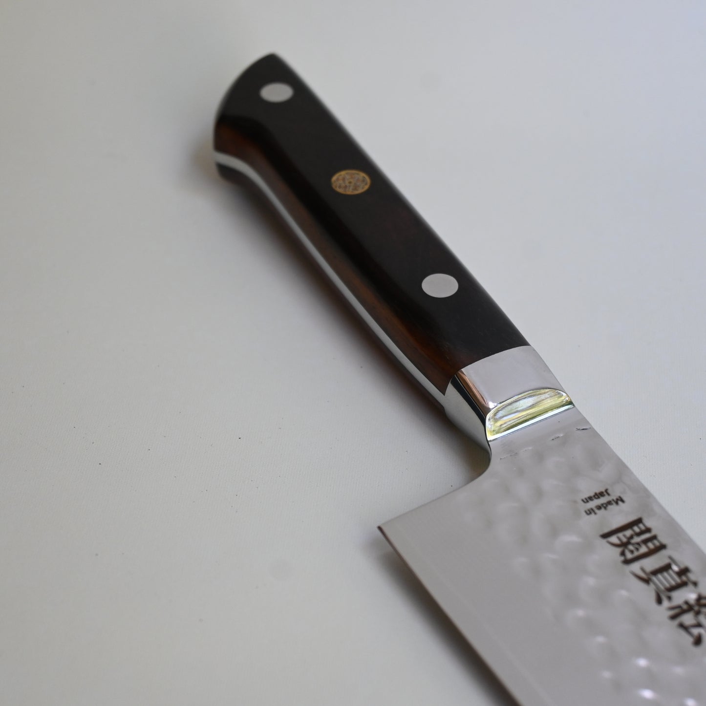 Seki Mae - Santoku, 185 mm | VG-10 Damascus steel - Japaneseknivesau