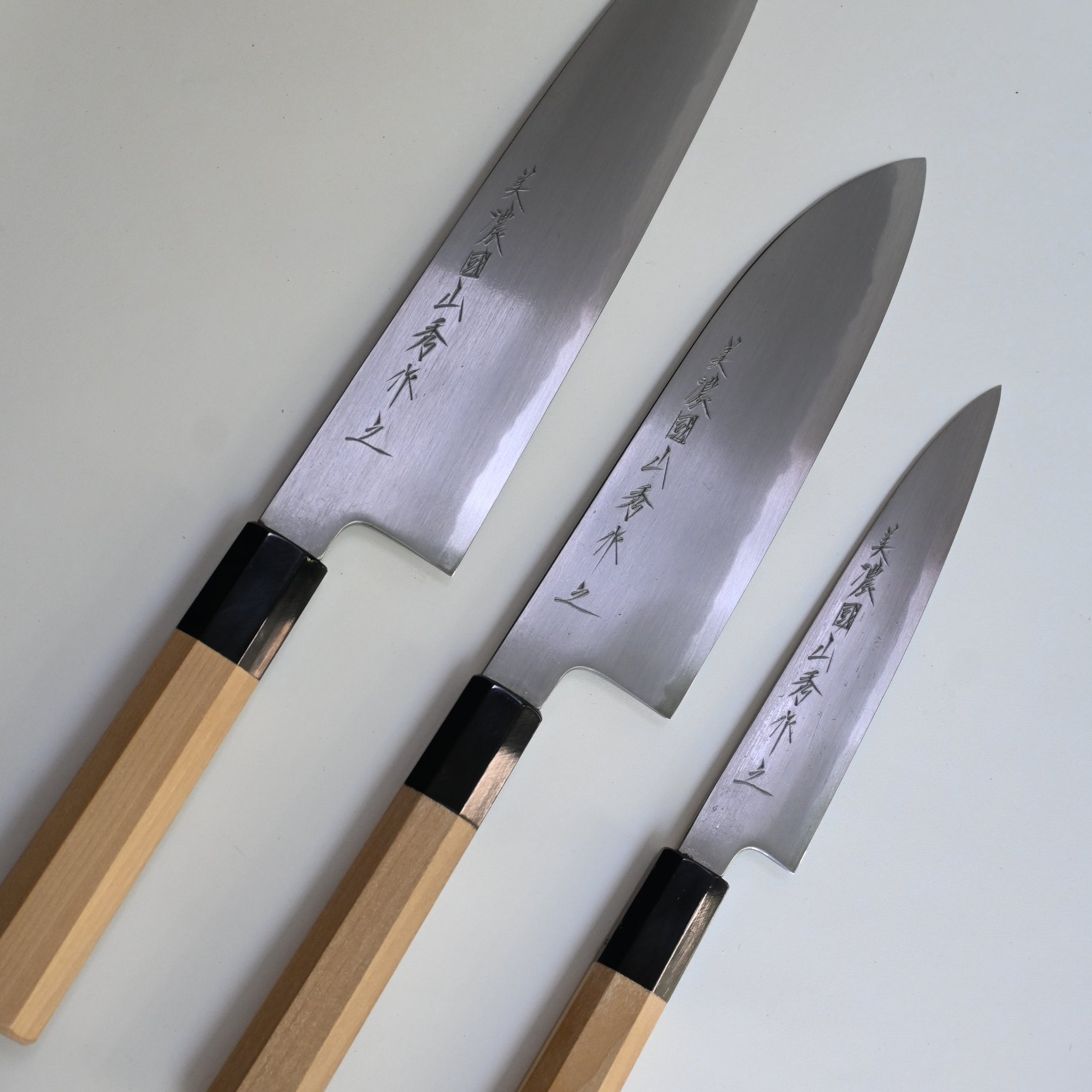 Minonokuni Yamahide Chef Master | 3 knives set - Japaneseknivesau