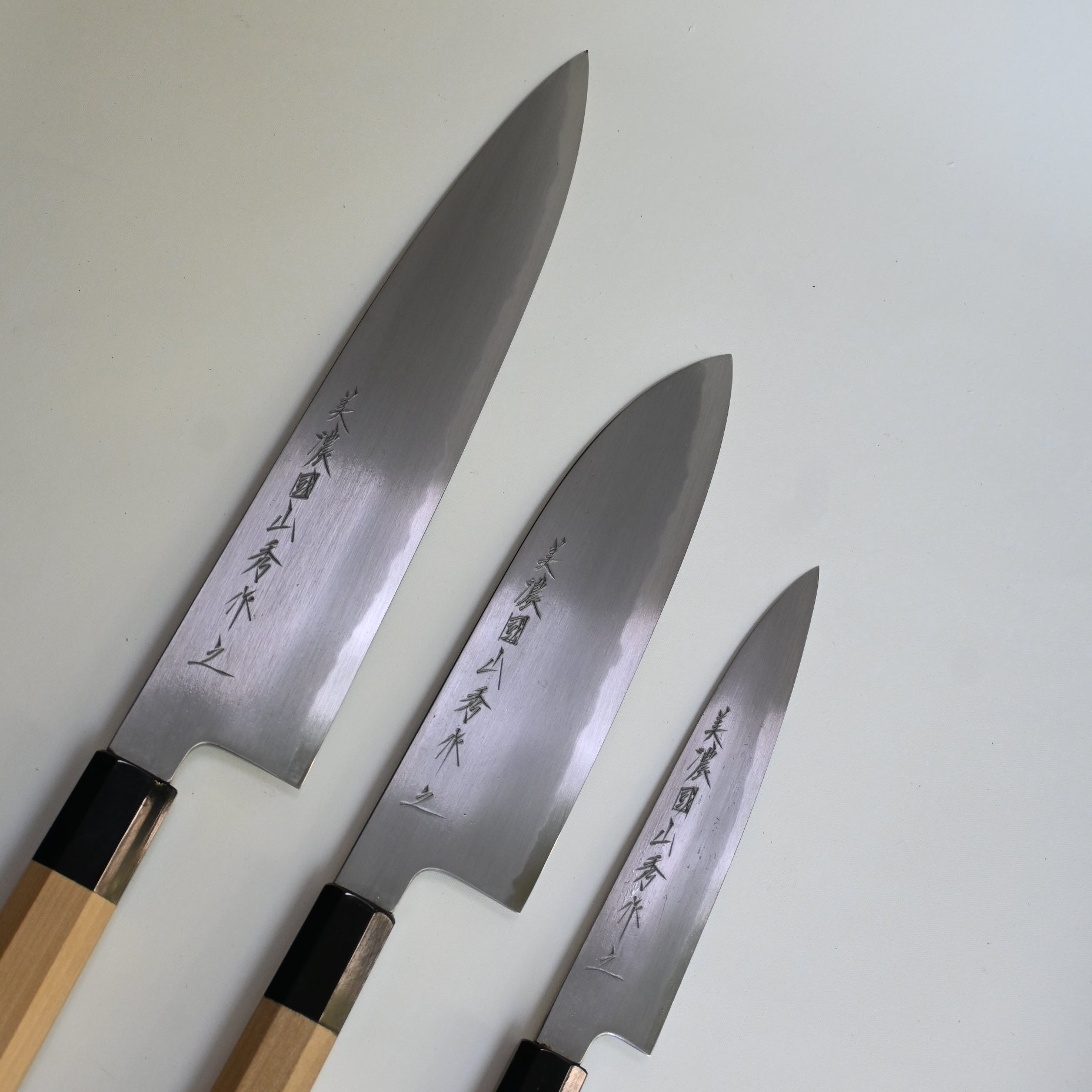 Minonokuni Yamahide Chef Master | 3 knives set - Japaneseknivesau
