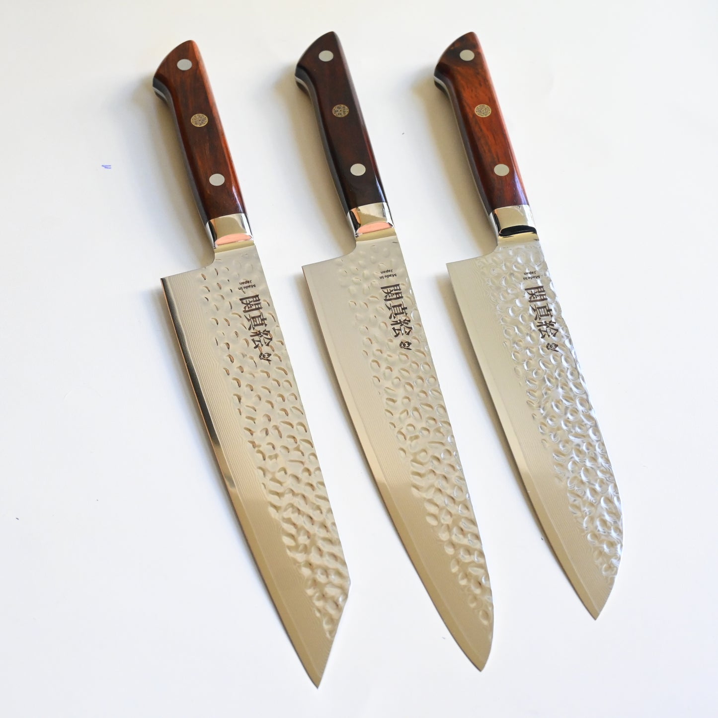 Seki mae - Hammered Pro | 3 knives set