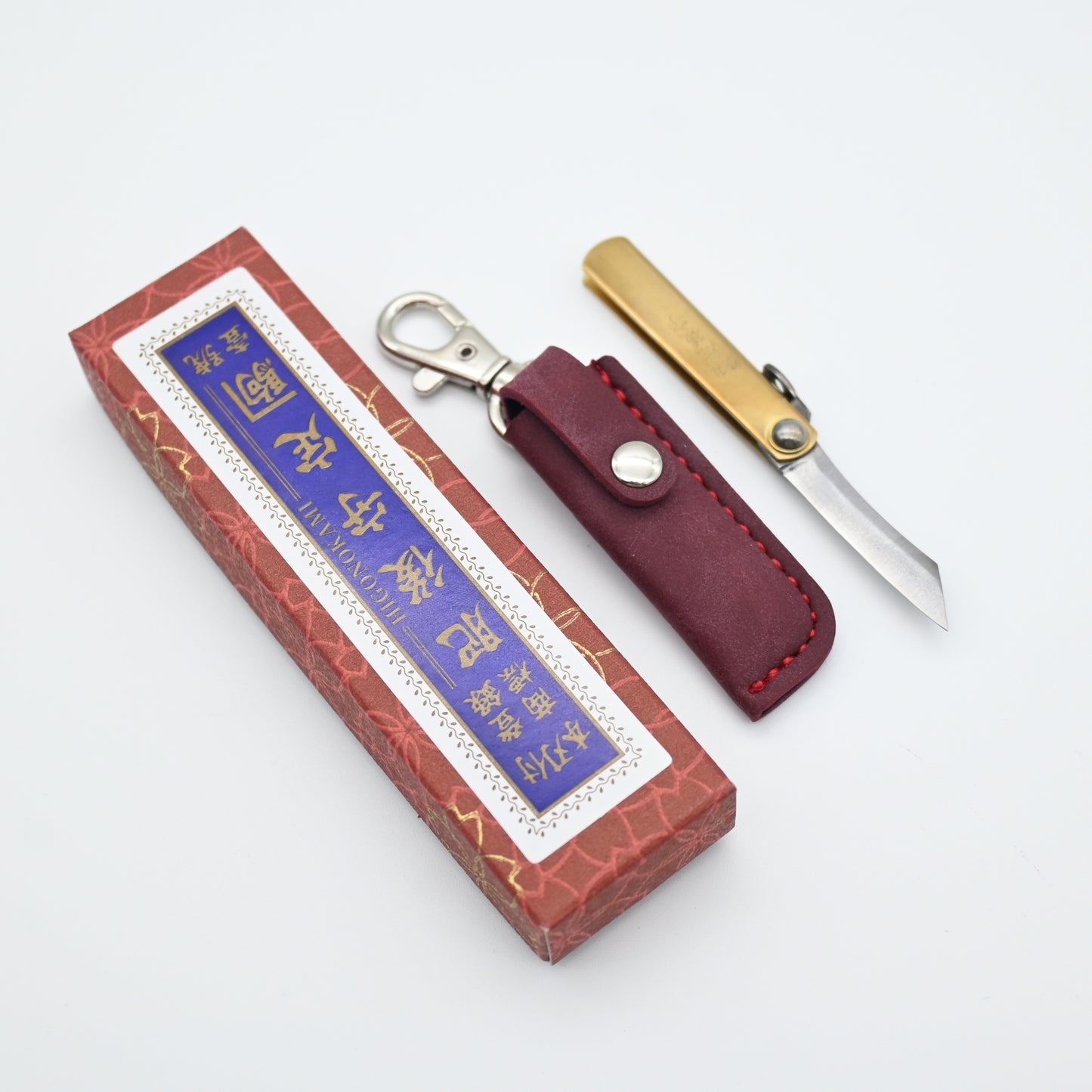 Higonokami - Key Chain , 4 cms | Aogami steel