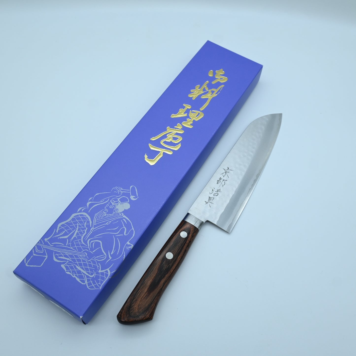 Kyoto Katsugu - Santoku, 165 mm | 3 layers V Gold No.1