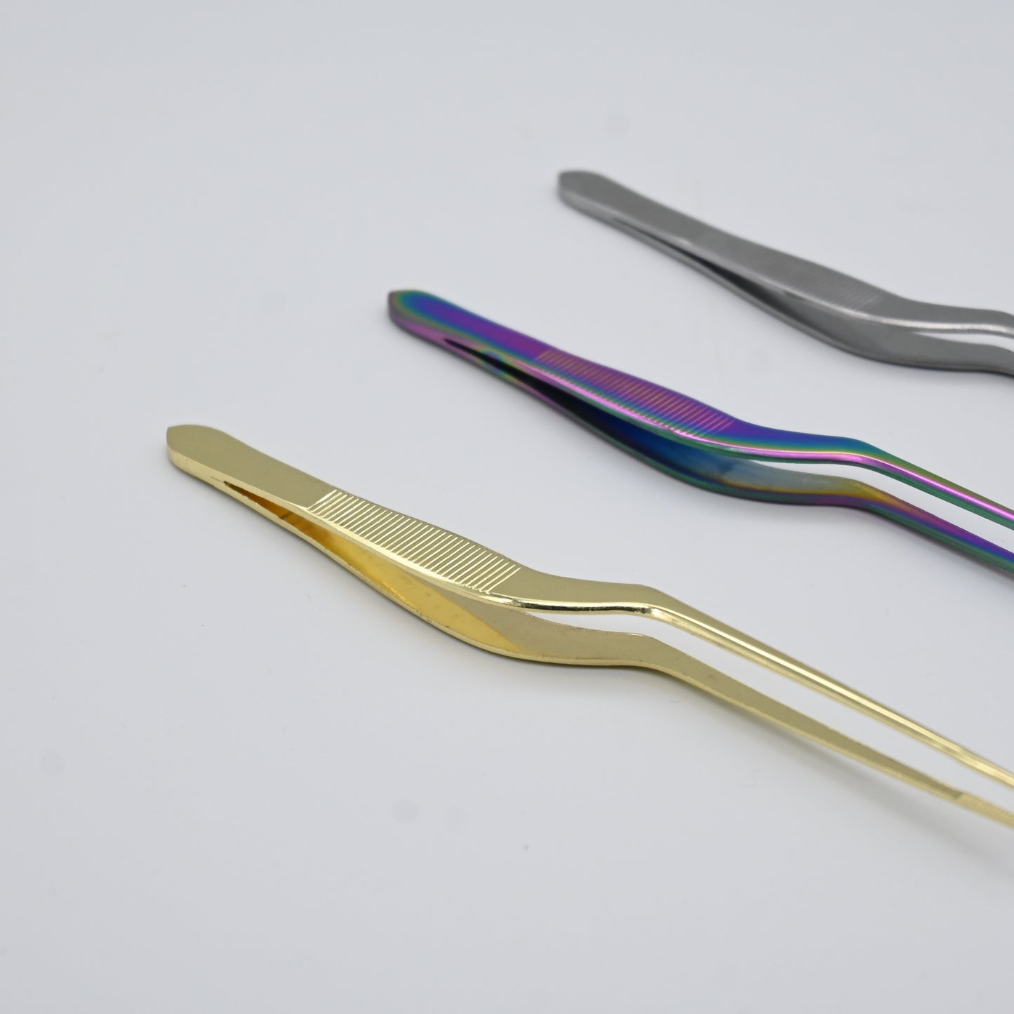 Offset Plating Tweezer 150 mm | Stainless steel