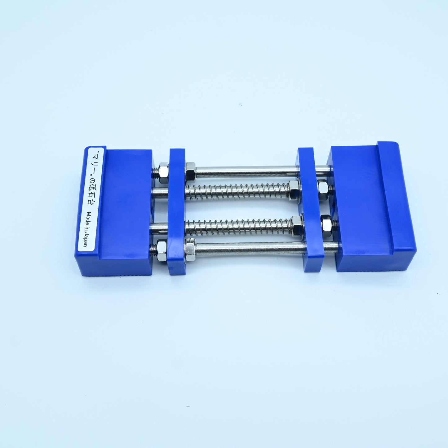 Sharpening Stone Holder - Three technical corporation Blue