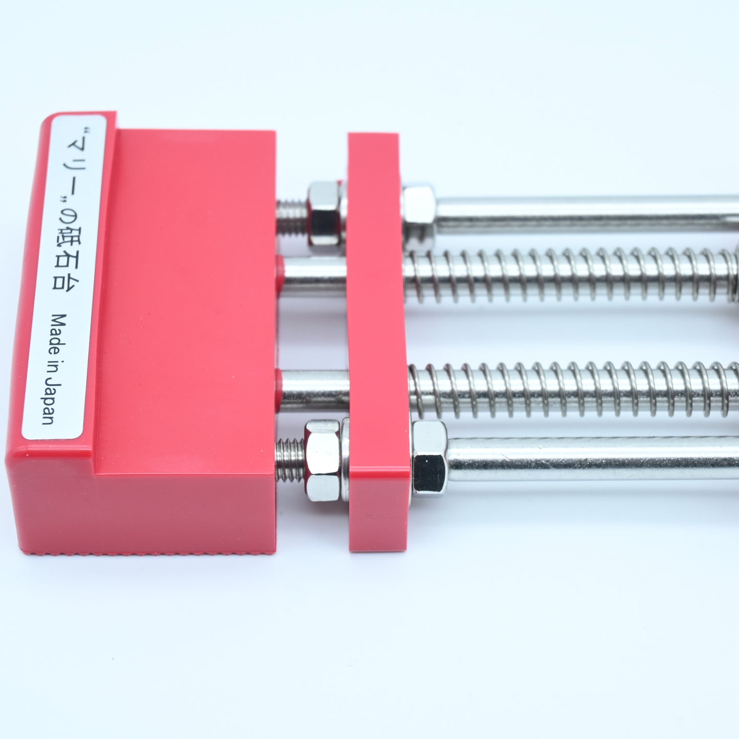 Sharpening Stone Holder - Three technical corporation Red