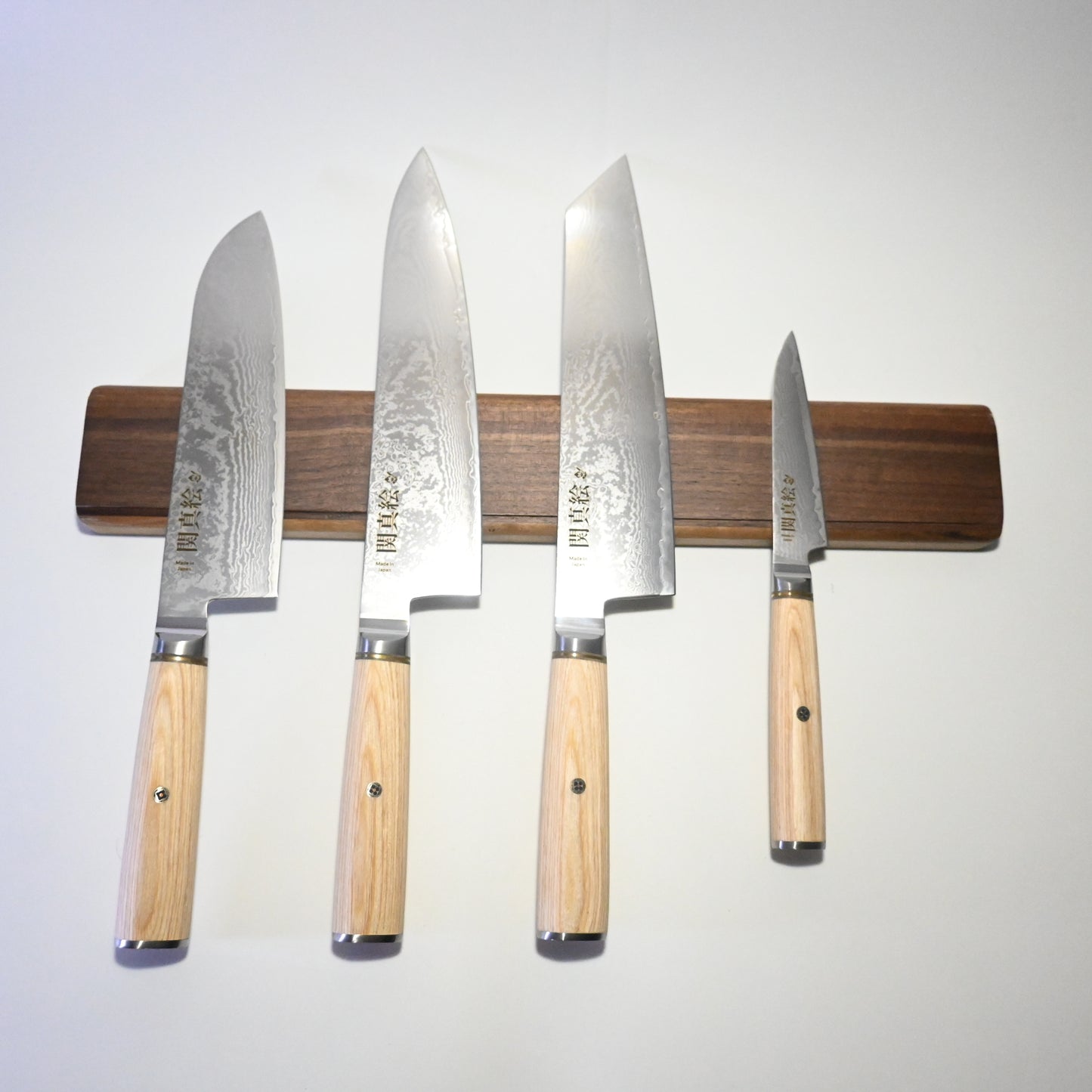 Super Magnetic knife rack, 399 mm | Black Walnut wood