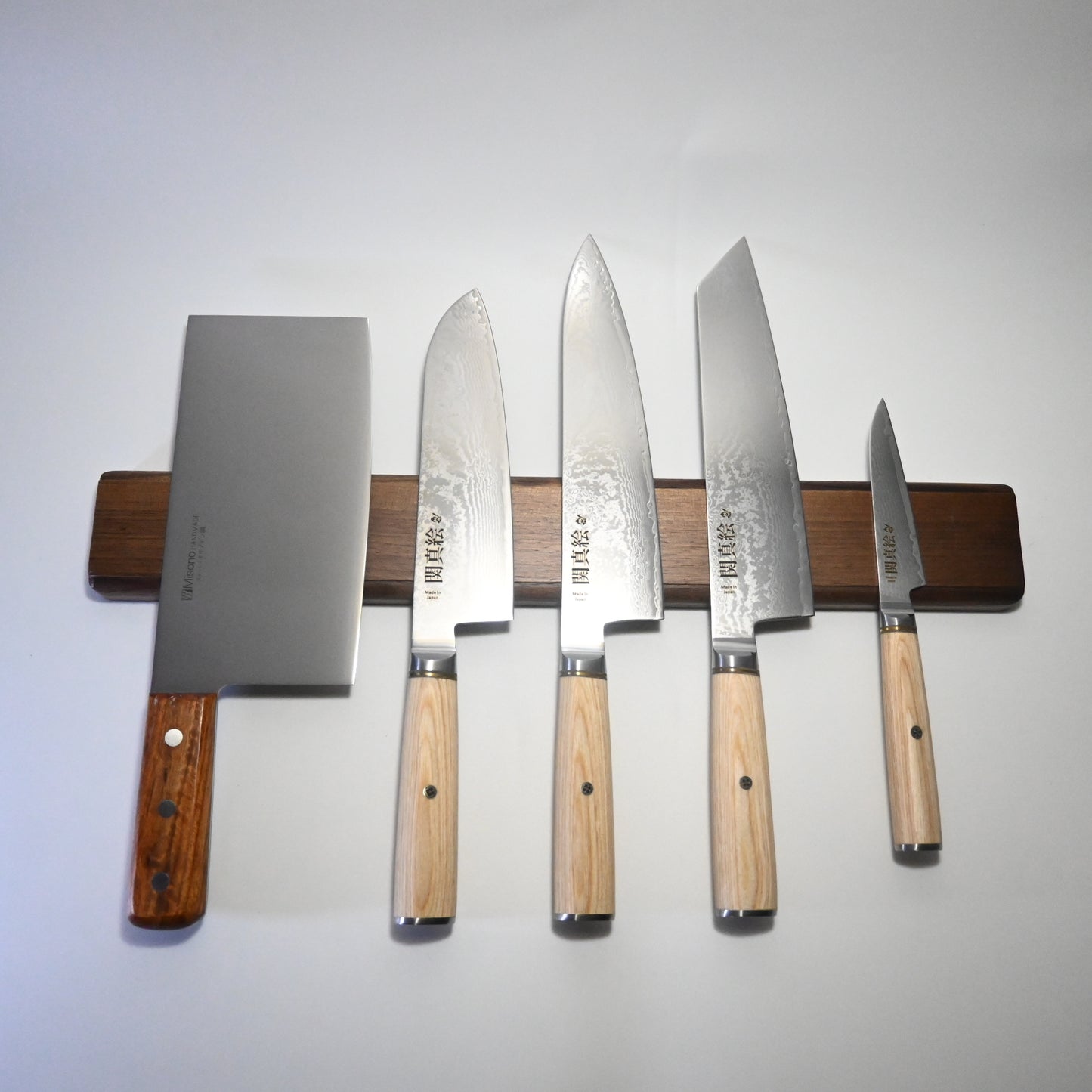 Super Magnetic knife rack, 460 mm | Black Walnut wood