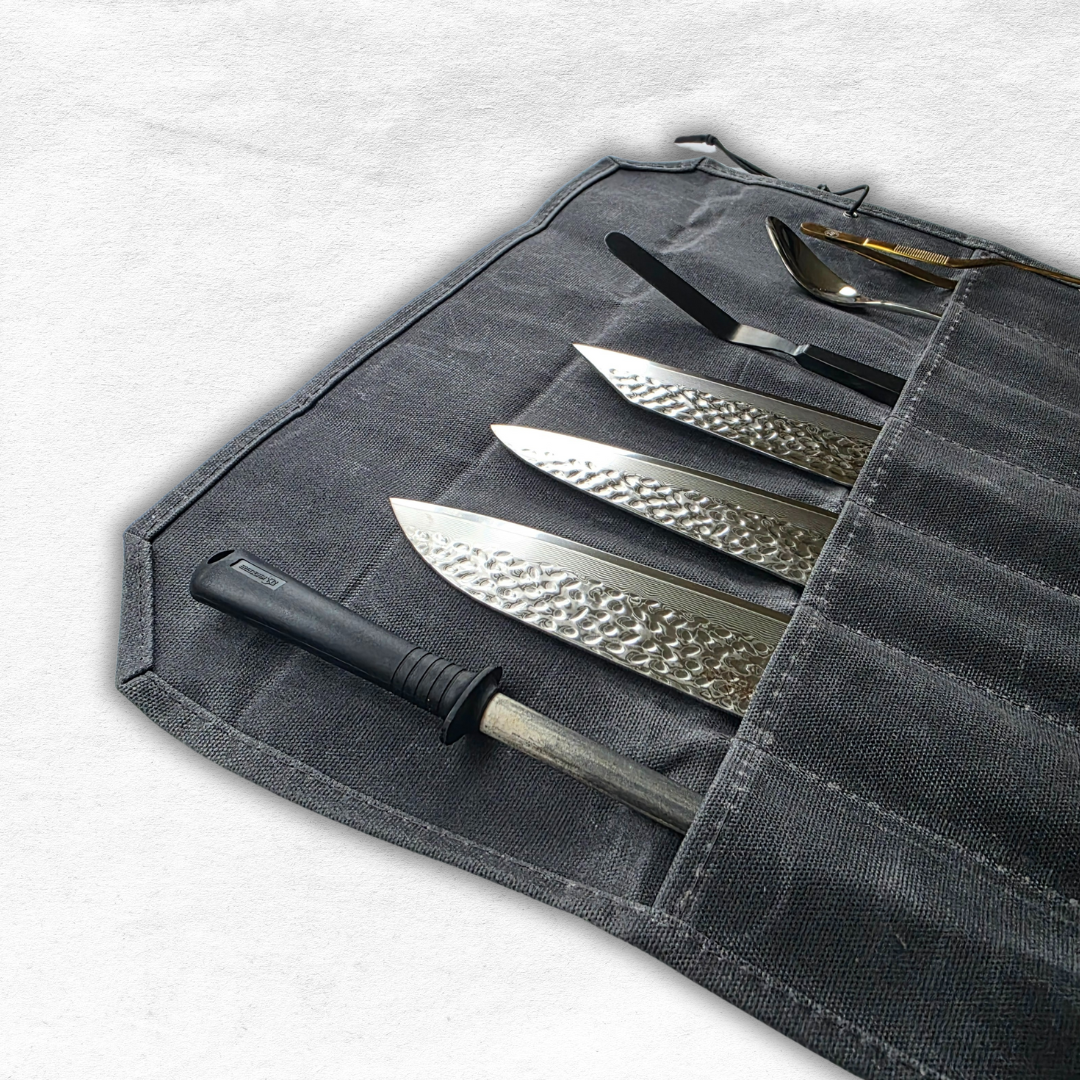 Knife Bag (Roll) - Gray