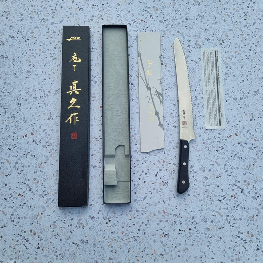 Mac - Bread knife, 270 mm | 420J2 Steel - Japaneseknivesau