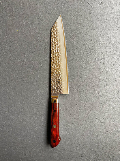 Seki Mae Kiritsuke damascus steel 210mm rosewood handle