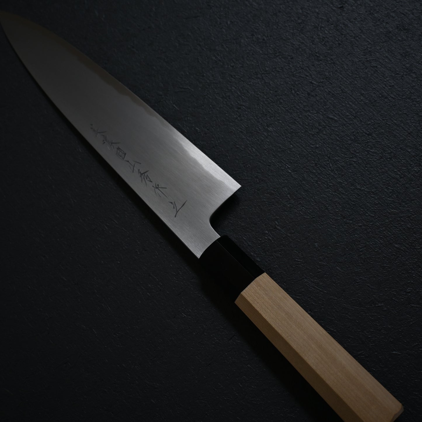 Minonuki yamahide gyuto kasumi shirogami White steel No2 240mm knife