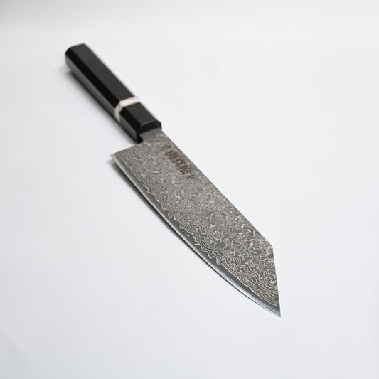 Seki Mae Kiritsuke knife damascus steel 180mm