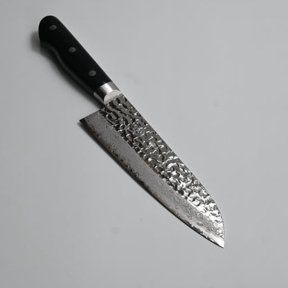 Takai Santoku hammered shinny damascus knife vg-10 160mm