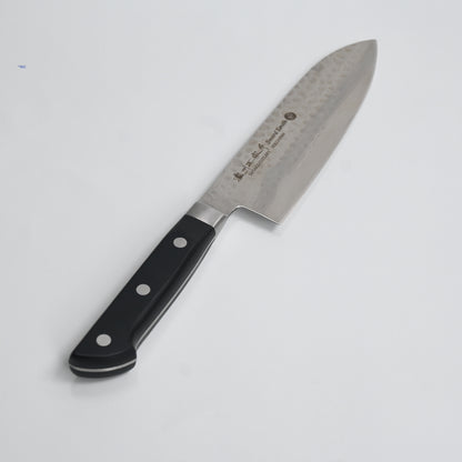 Satake Hammered Santoku Knife 170 mm Mov steel