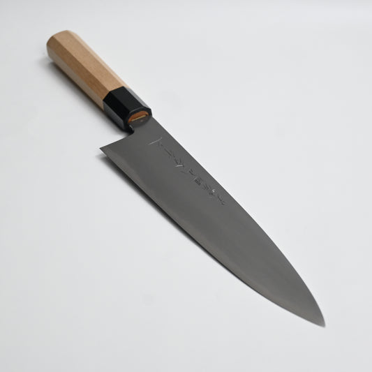 Minonuki yamahide gyuto kasumi shirogami White steel No2 240mm knife