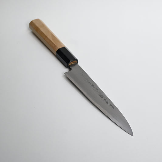 Minonuki yamahide Petty shirogami kasumi White steel No2 150mm knife