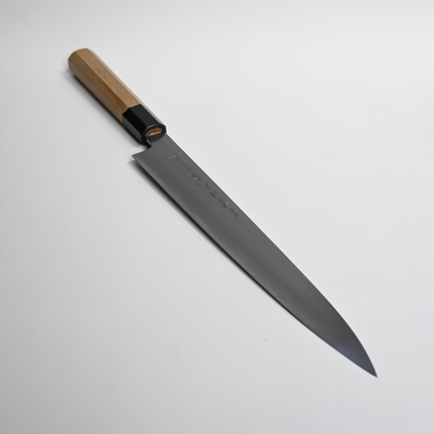 Minonokuni yamahide – Suhijiki (slicer) kasumi shirogami White steel No2 270mm knife