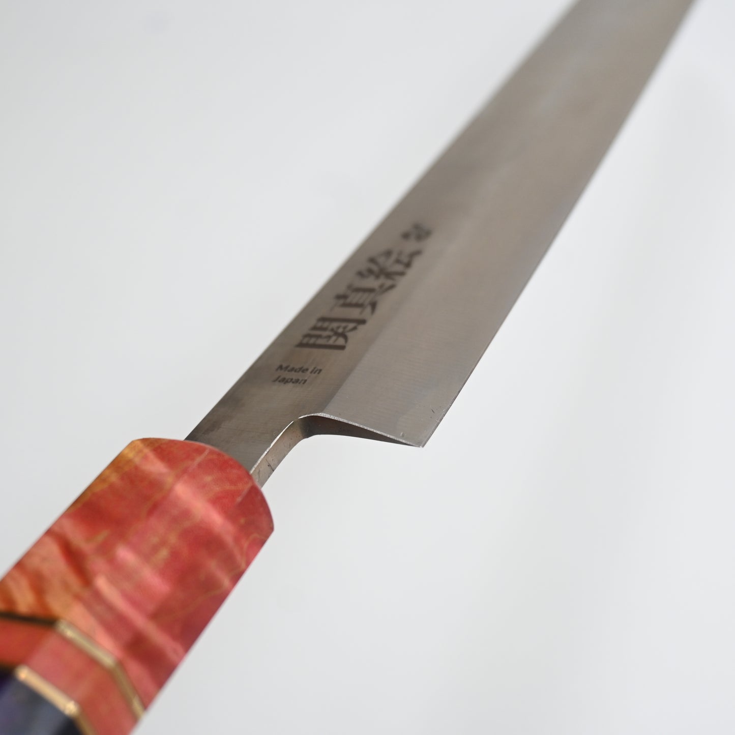 Seki mae Sakimaru burl eye high carbon steel 270mm knife