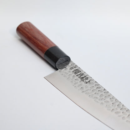 Kanetsune Gyuto hammered finish 180 mm