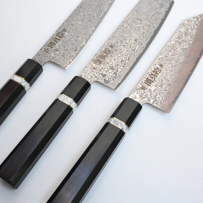 Seki Mae Dark Eboni 3 Knife Set