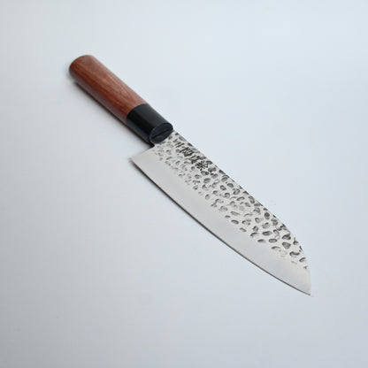 Kanetsune Santoku hammered finish 170 mm