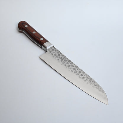 Takai - hammered damascus vg-10 woodhandle 180 mm