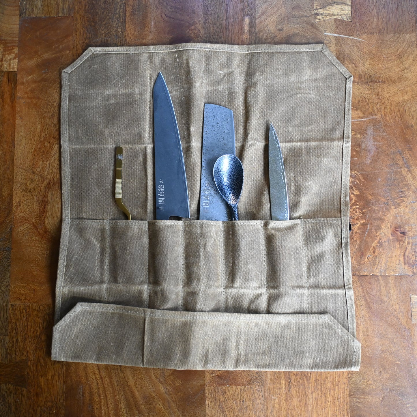 Knife Roll canvas suitable for knife and tools