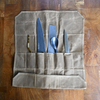 Knife Roll canvas suitable for knife and tools