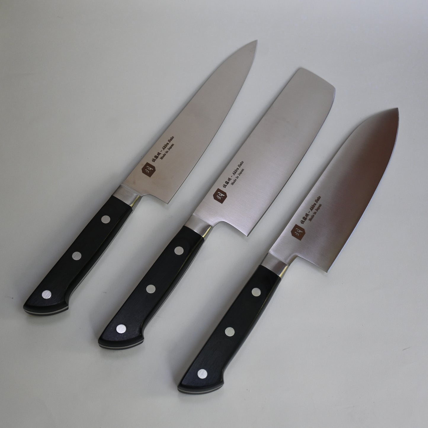 Akira Sato -  3 knives set