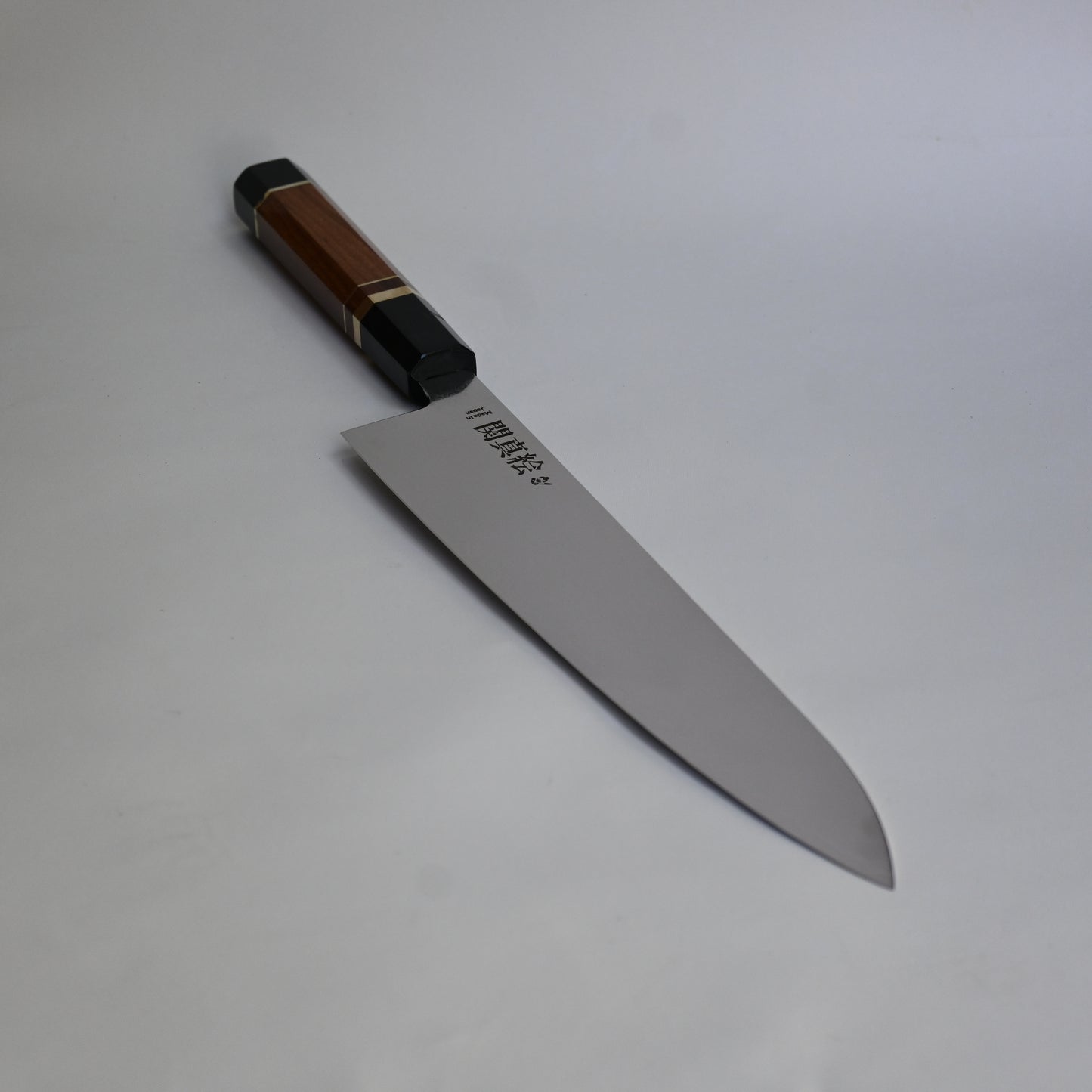 Seki Mae Kiritsuke damascus steel 230 mm ironwood handle