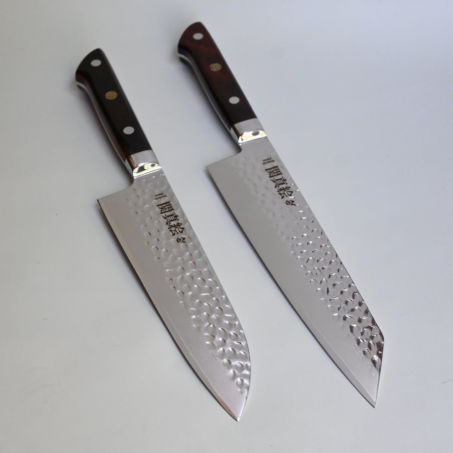 Seki mae hammered damascus Professional - 2 knives set