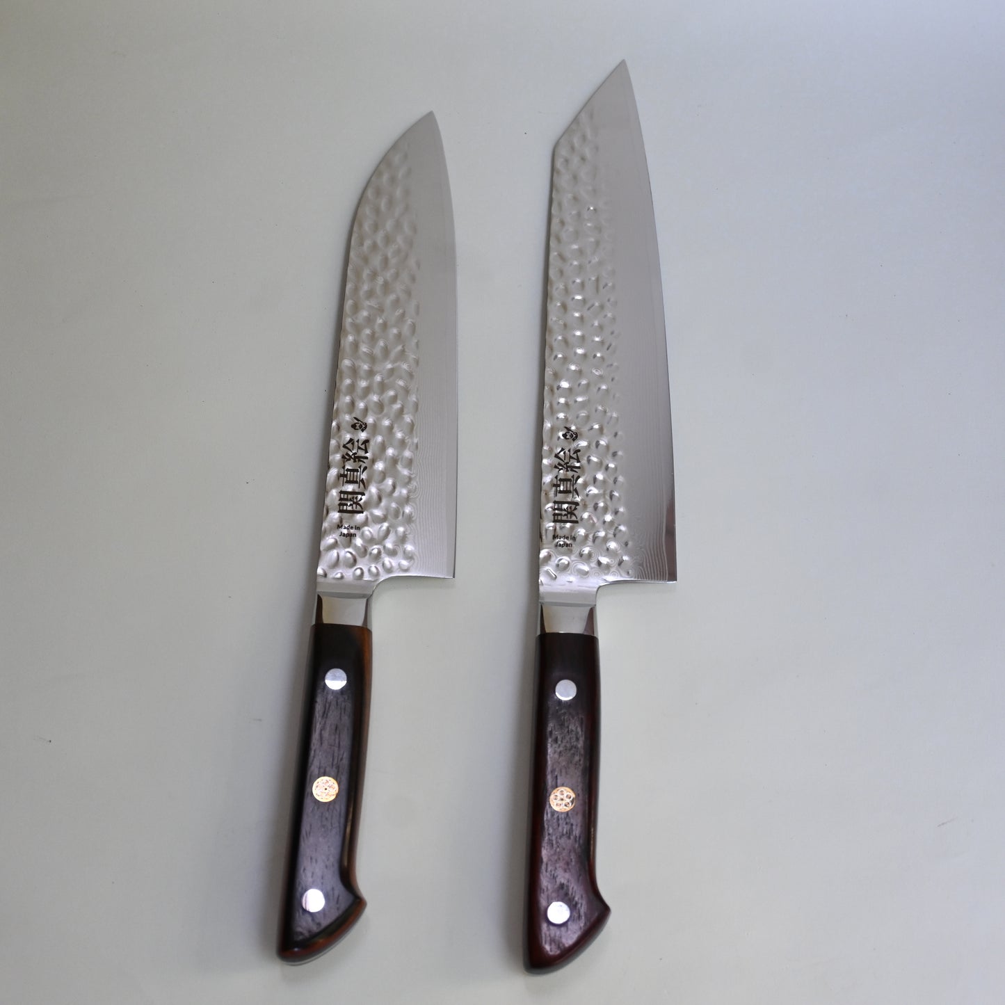 Seki mae hammered damascus Professional - 2 knives set