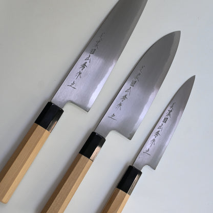 Minonokuni Yamahide Chef Master - 3 knives set