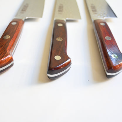 Seki mae - Hammered Pro | 3 knives set