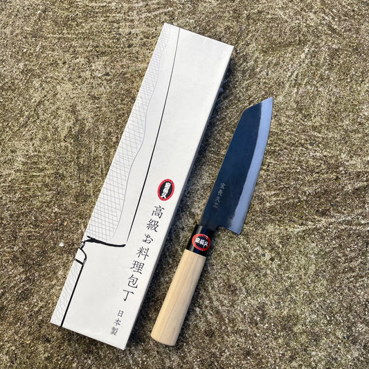 Asaka Bunka Aogami blue No2 165mm knife