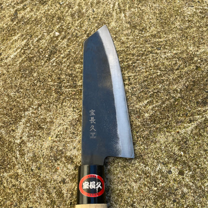 Asaka Bunka Aogami blue No2 165mm knife