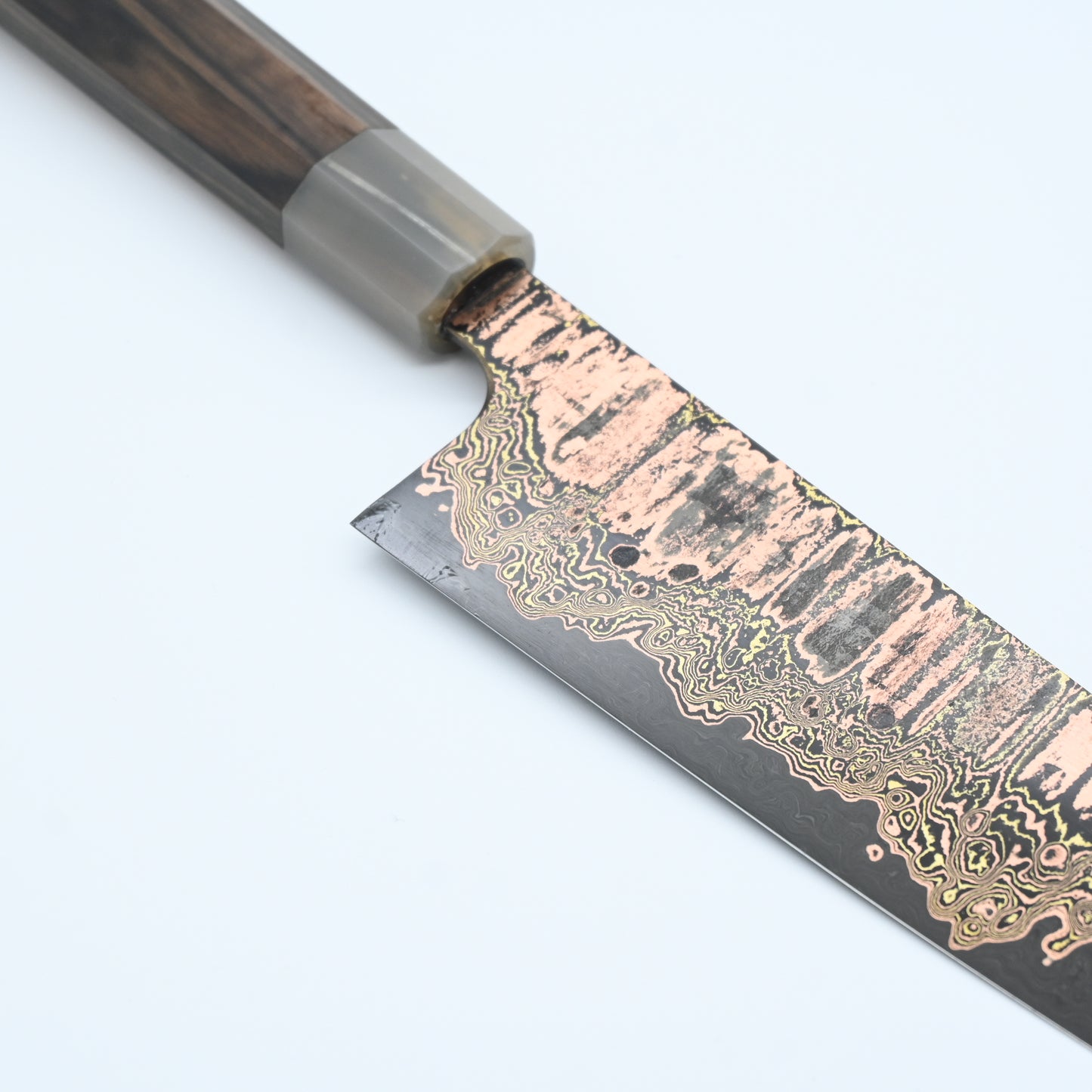 OG Knives - Kiritsuke 210 mm | 52100 core, Damascus Cu.