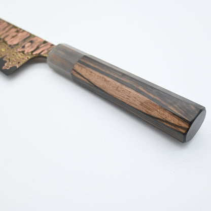 OG Knives - Kiritsuke 210 mm | 52100 core, Damascus Cu.