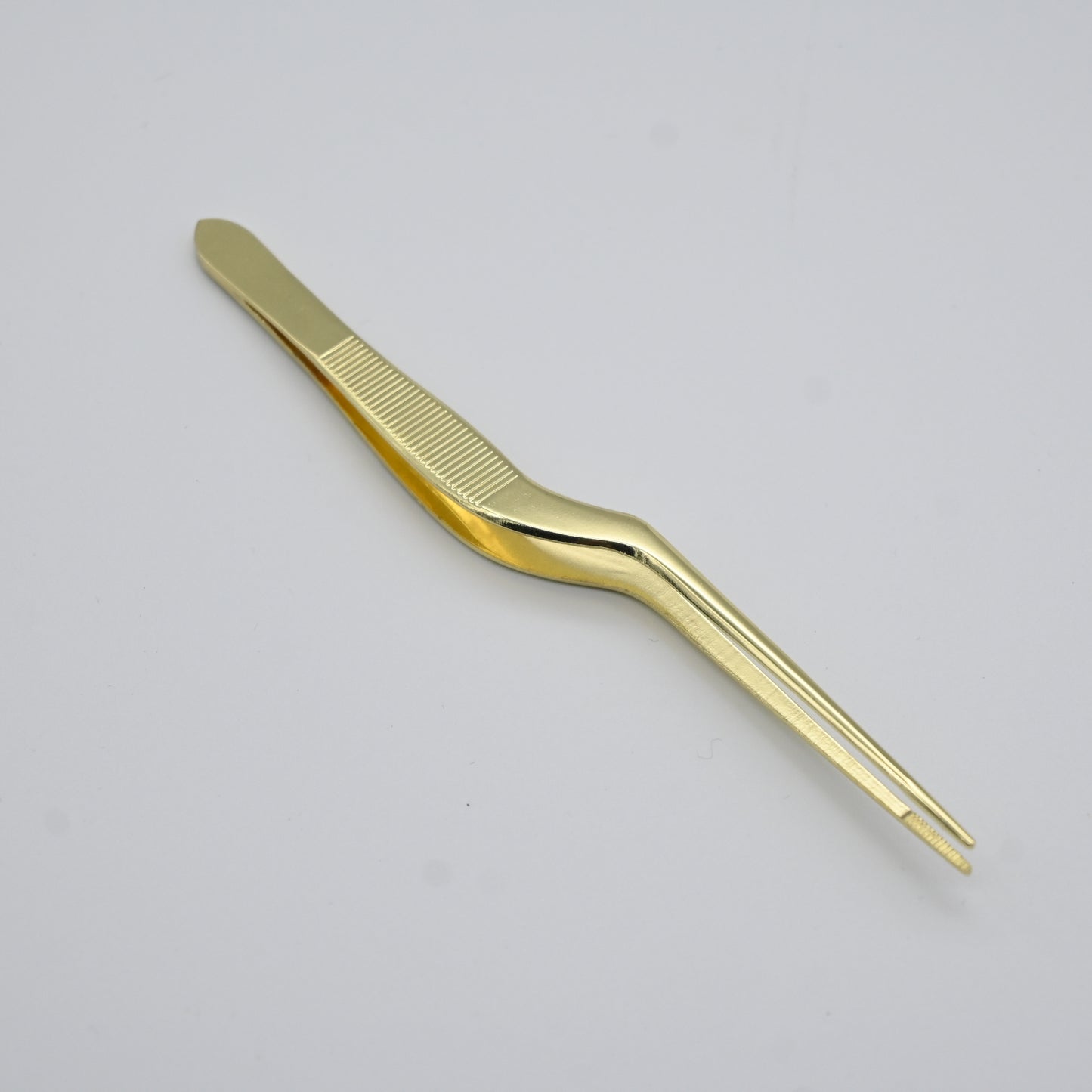 Offset Plating Tweezer 150 mm | Stainless steel