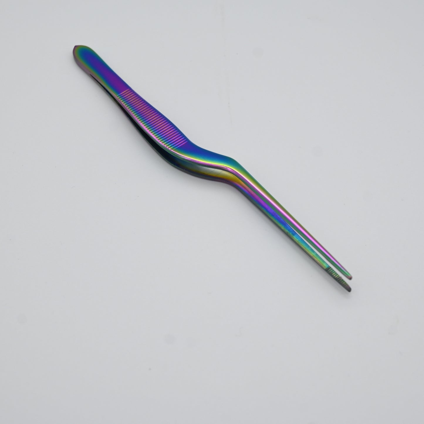 Offset Plating Tweezer 150 mm | Stainless steel