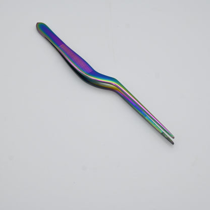 Offset Plating Tweezer 150 mm | Stainless steel