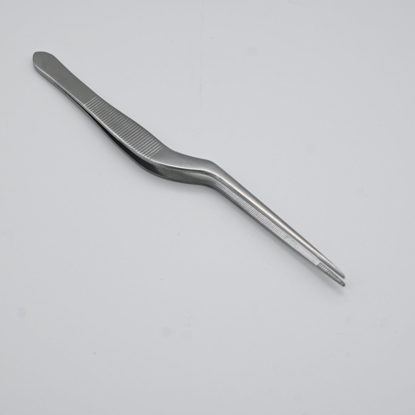 Offset Plating Tweezer 150 mm | Stainless steel