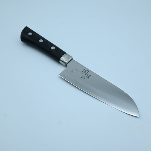 Seki Magoroku Akane - Santoku 145 mm | Clad steel