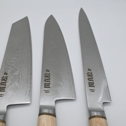 Seki mae Blonde set 5 knives