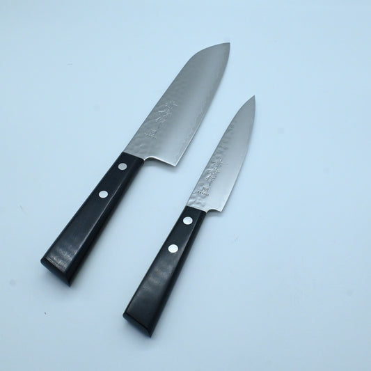 Yaxell - Home Master 2.1 knives set | VG-10 Hammered clad