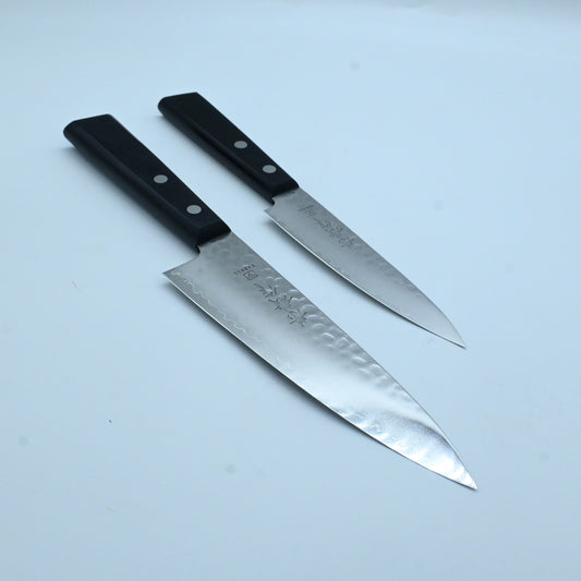 Yaxell - Home Master 2 knives set | VG-10 Hammered clad